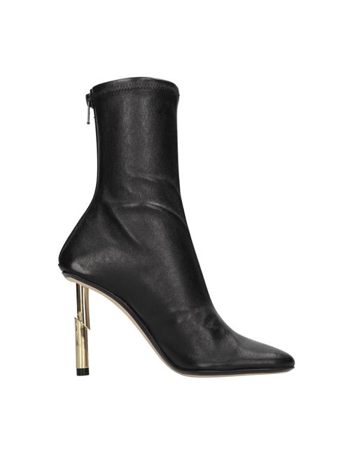 Leather ankle boots LANVIN PARIS | FW-BOSI0A-NASTNERO